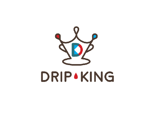 Drip King Coffee Logo by Tyler Osegard