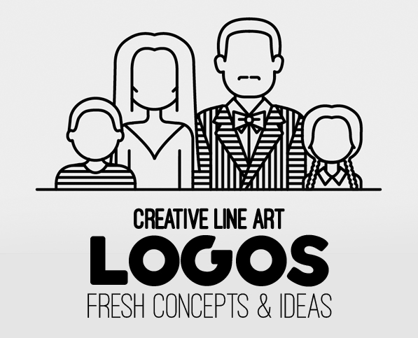 Line Art Used in Logo Design – 30 Fresh Concepts and Ideas