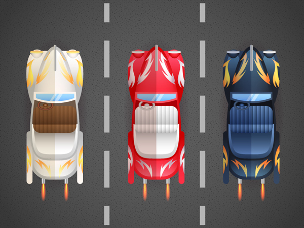 How to Create a Bird's-Eye View of Retro Cars in Adobe Illustrator