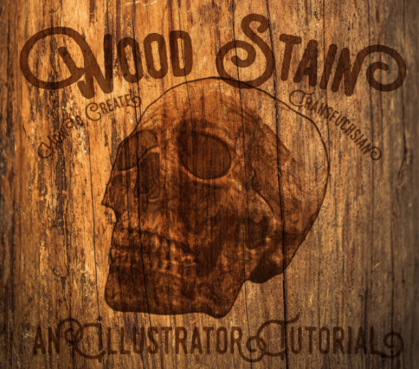 How to Create a Stained Wood Effect in Illustrato