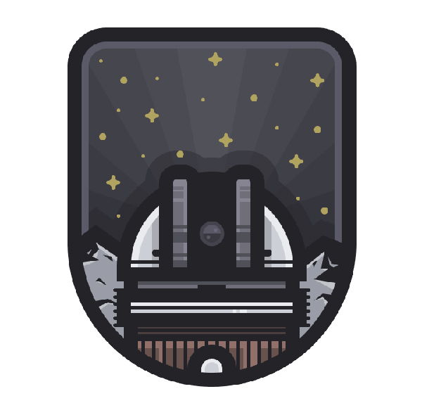 How to Create a Space Observatory Badge in Adobe Illustrator