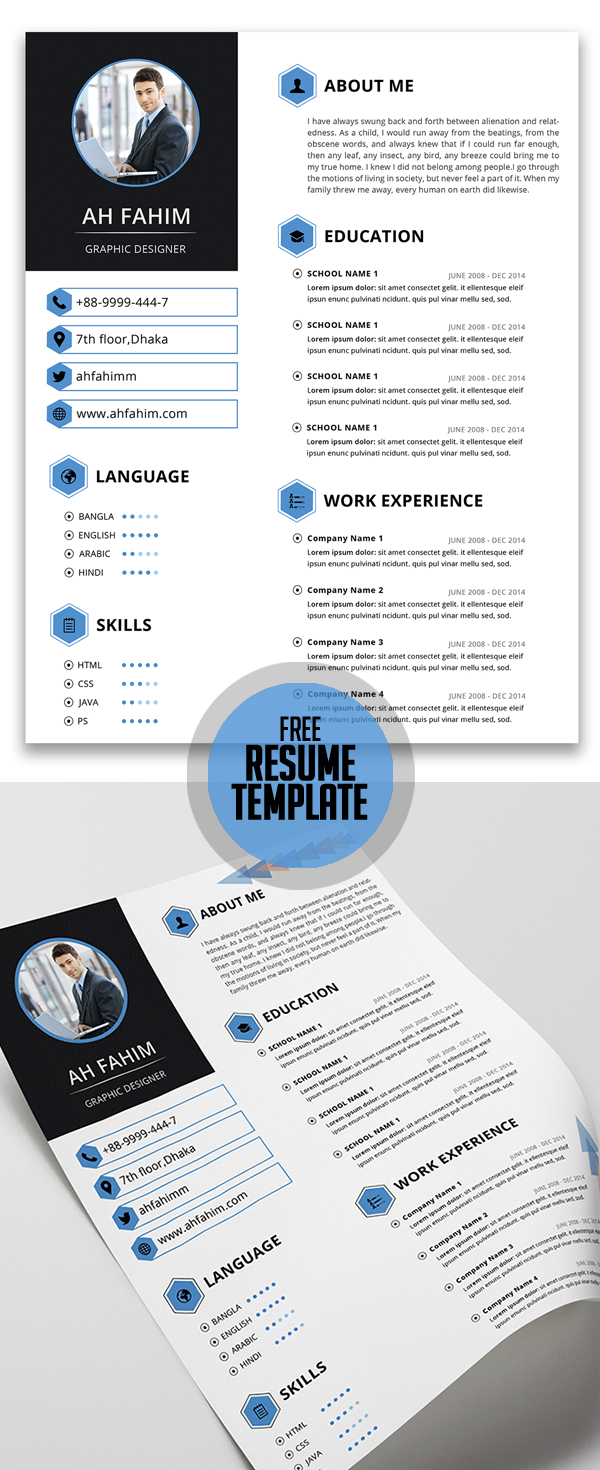 Free Resume Template for Everyone