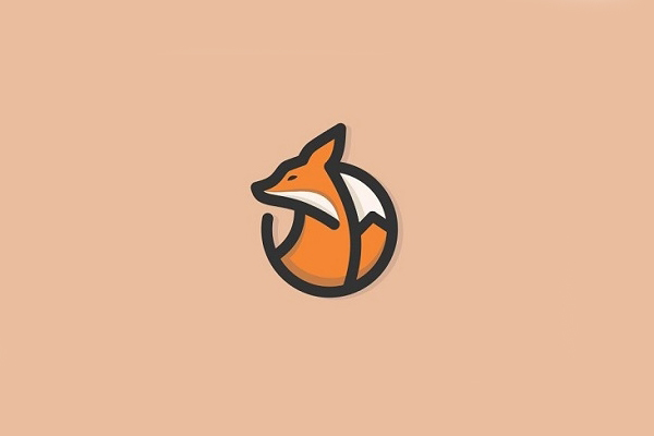 Fox Line Art Logo Concept by Stefan Ivankovic
