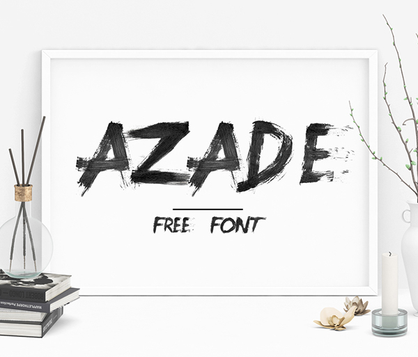 Azade free fonts