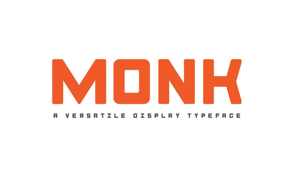 Monk free fonts