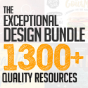 Post thumbnail of The Exceptional Design Bundle (1300+ Quality Resources)