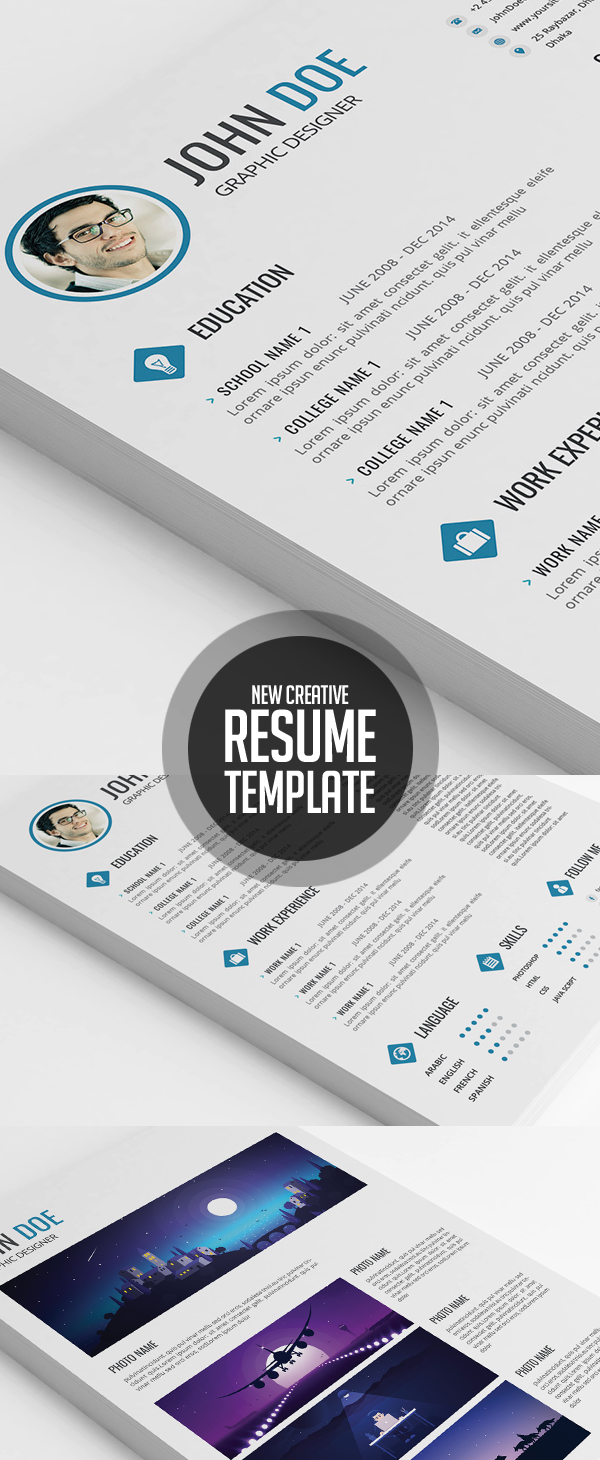 Creative and Versatile Resume Template