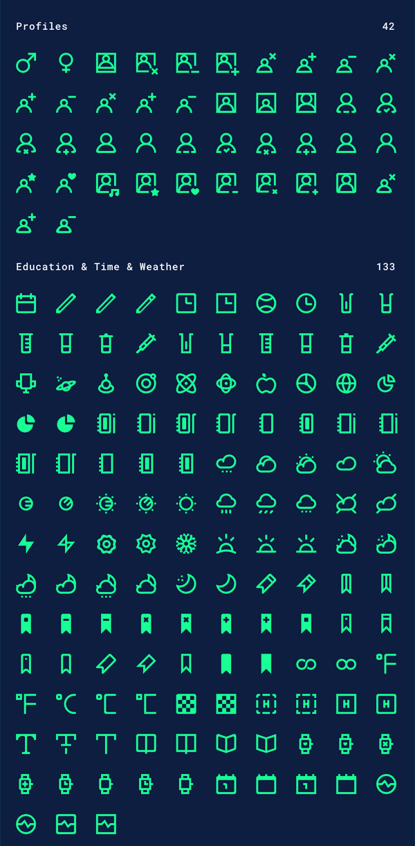 Free Minimal Vector Icon Pack -3