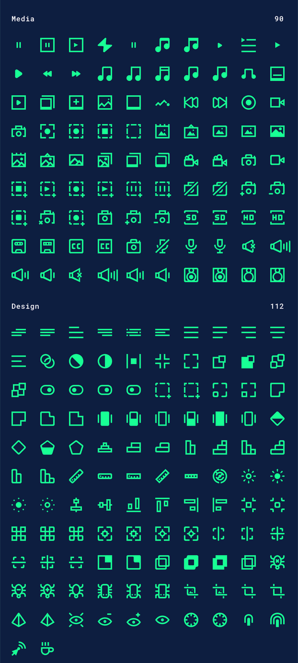 Free Minimal Vector Icon Pack -5