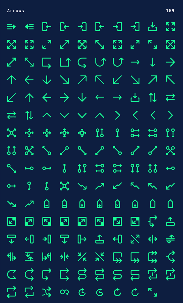 Free Minimal Vector Icon Pack -9