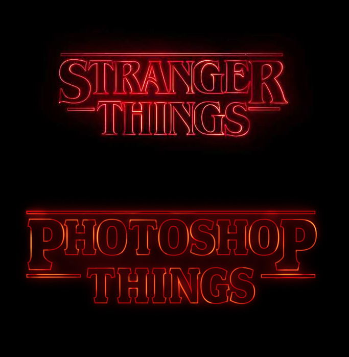 How to recreate the Stranger Things text effect in Illustrator