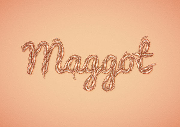 How to Create a Maggot Text Effect in Adobe Illustrator