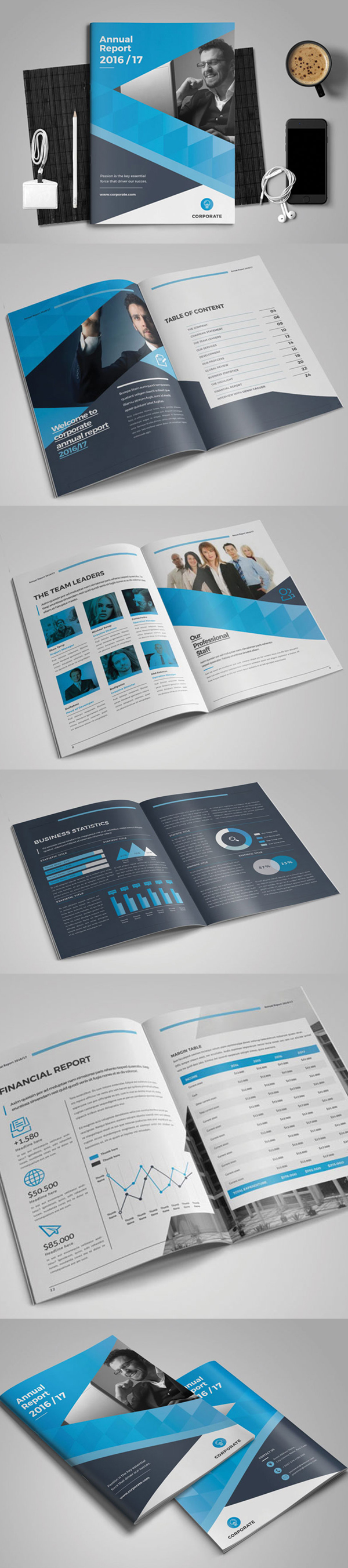 100 Professional Corporate Brochure Templates - 6