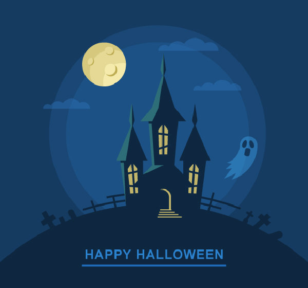 Create a Bootiful Haunted House Vector Illustration Tutorial