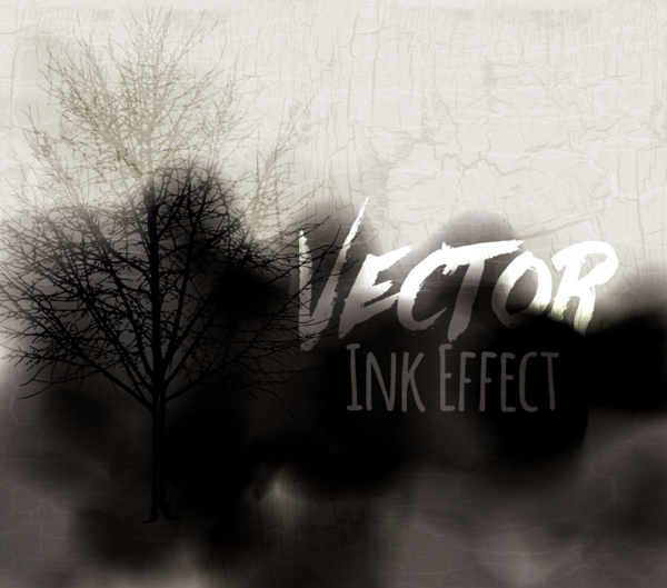 How to create a vector ink effect in Adobe Illustrator