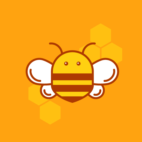How to Draw Sunny Bee in Adobe Illustrator