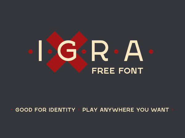 IGRA Free Font