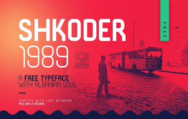 Shkoder 1989 Free Font