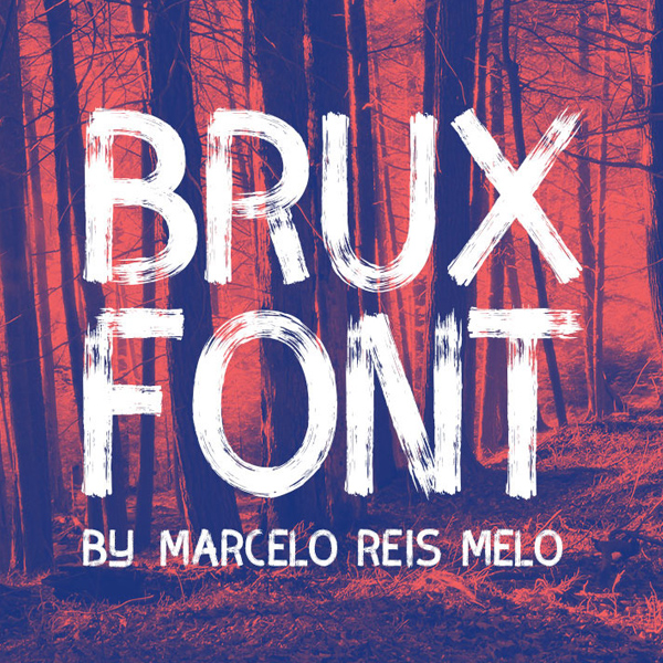 BRUX Free Brush Font