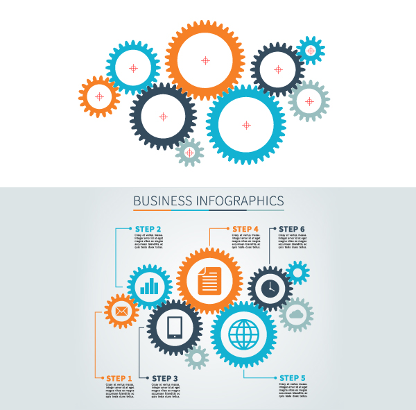 How to create Gear Infographics using VectorScribe and Adobe Illustrator
