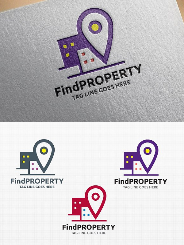 Find Property Logo Template