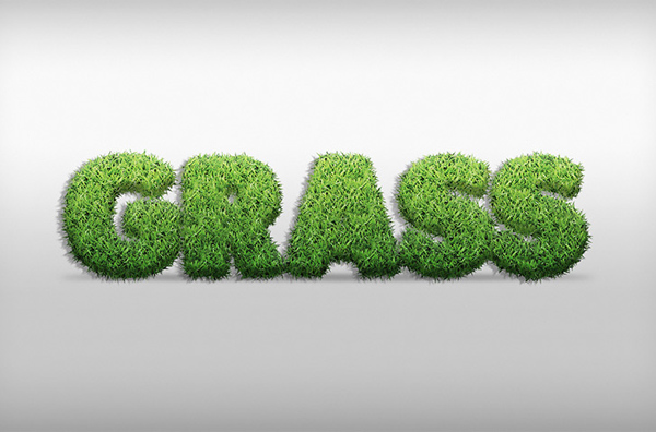 How to Create a Grass Action Text Effect in Adobe Photoshop