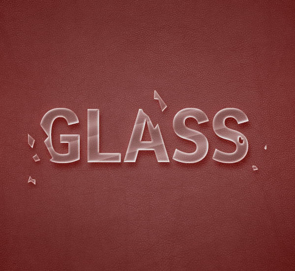 How to Create a Quick Broken Glass Text Effect in Adobe Photoshop