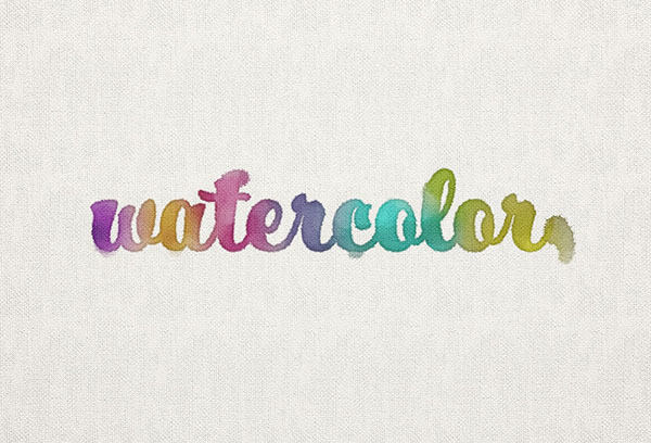 How to Create a Watercolor Inspired Text Effect in Adobe Photoshop