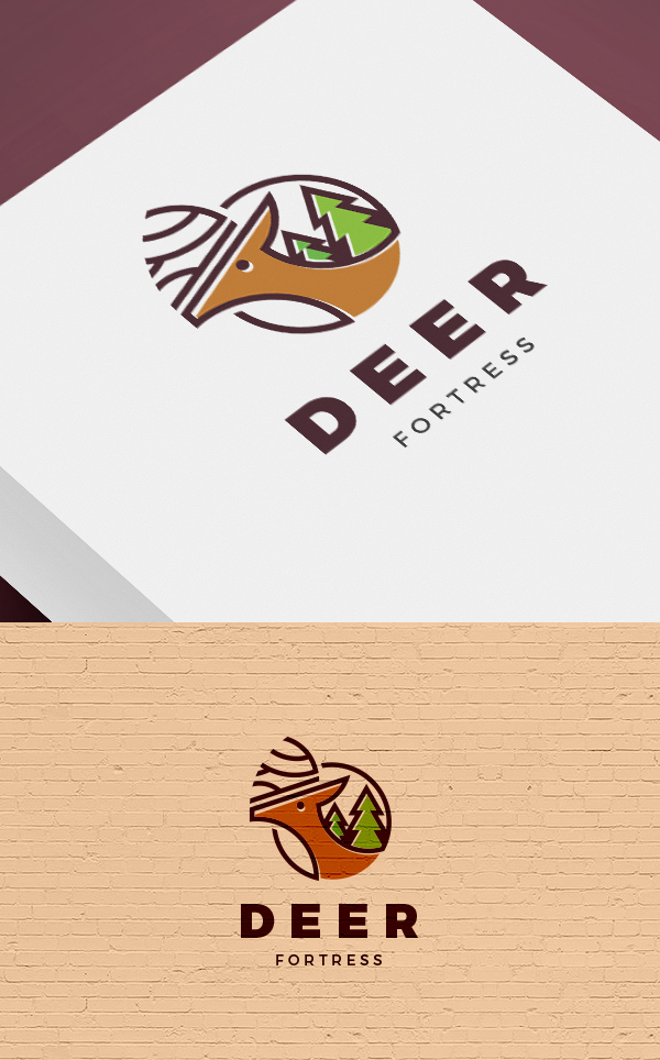 Deer - Animal Logo