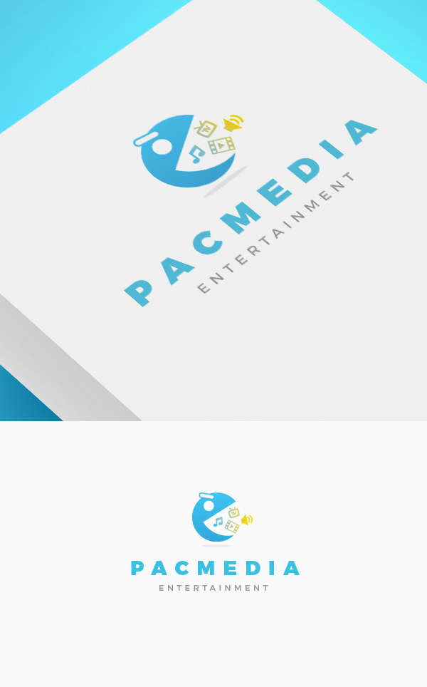 Pacmedia Entertainment Logo