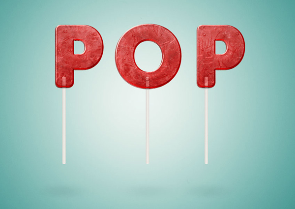 How to Create a Lollipop Inspired Text Effect in Adobe Photoshop