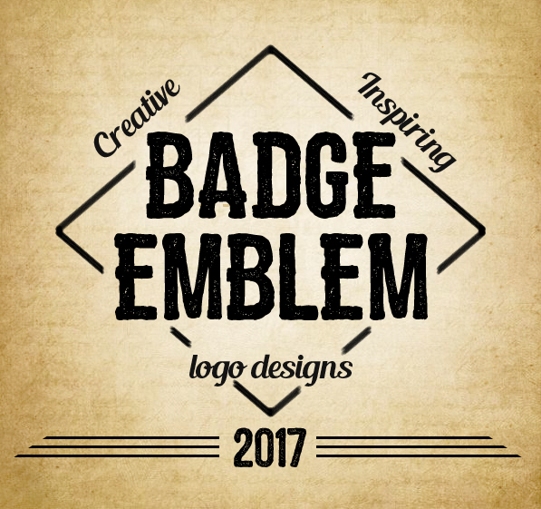 34 Inspiring Badge & Emblem Logo Designs