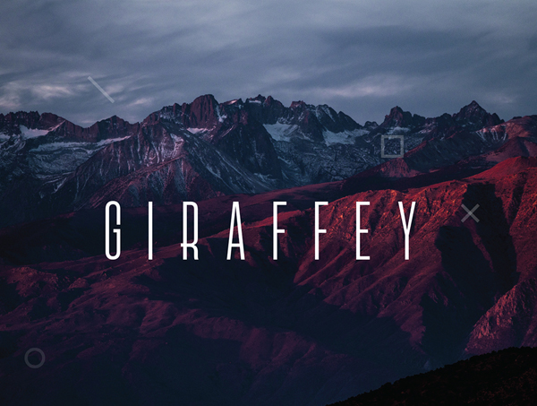 Giraffey Free Font