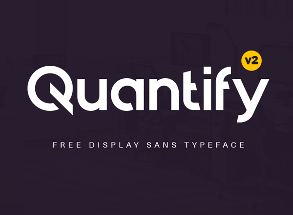 Quantify Free Font