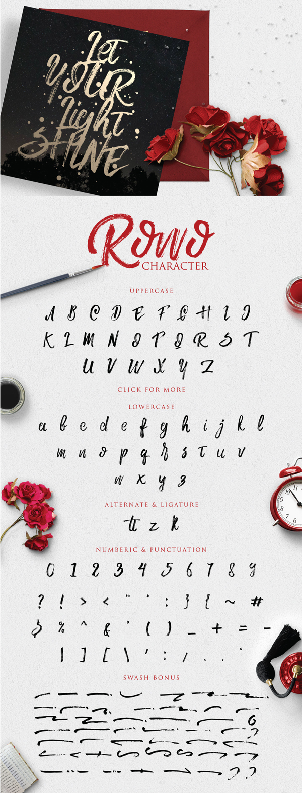 Rowo Free letters