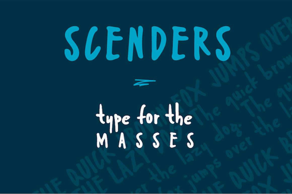 Scenders Free letters
