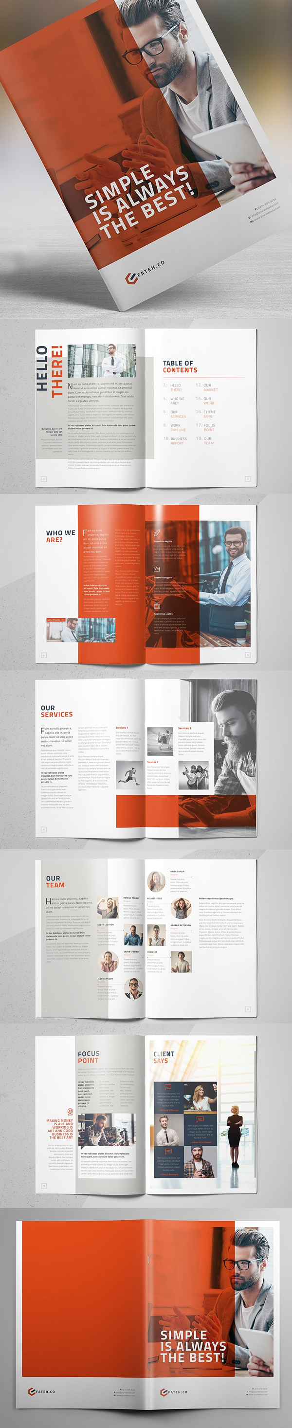 Business Brochure Template (20 Pages)