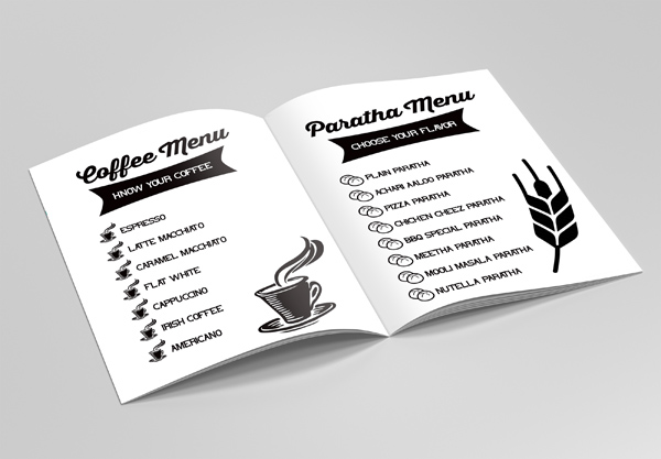Freebie Coffee Shop BiFold Brochure Template