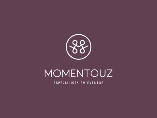 Momentouz, Logo Design, Event Planner by Andrea Pinter