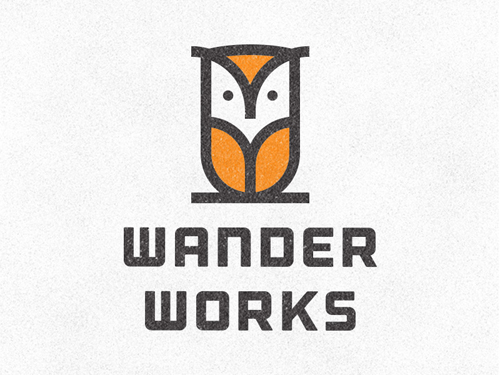 Wander Works Logo Concept by Devin Thomas