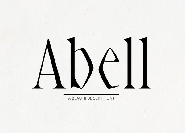 Abell Free Font