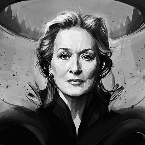 Meryl Streep Portrait