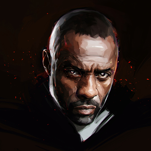Idris Elba Portrait