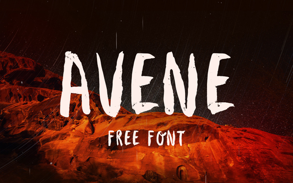 Avene Free Font
