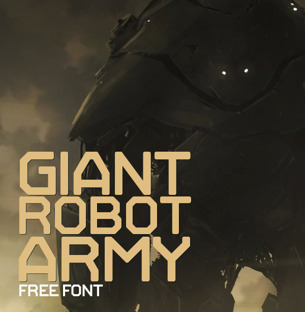 Giant Robot Army Free Font