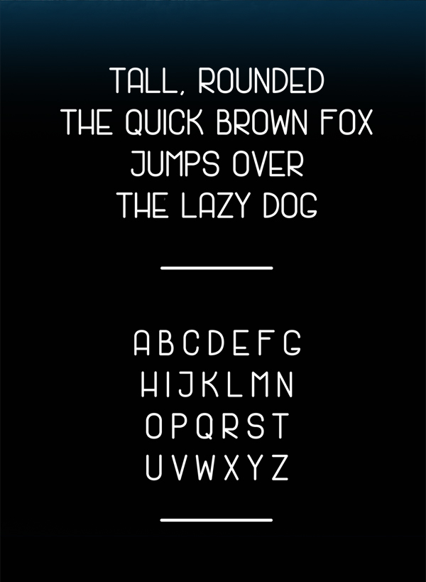 Jack Lane Free Font Letters