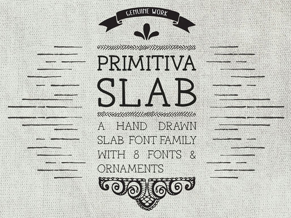 Primitiva Slab Free Font