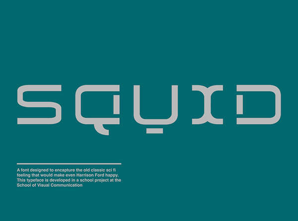 Squid Free Font