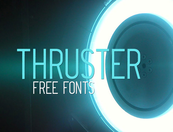 Thruster Free Font