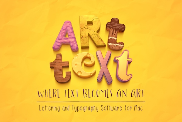 Artistic 2D and 3D Text Effects without Photoshop